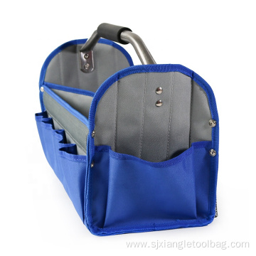 Foldable Tool Tote with Comfort Handle